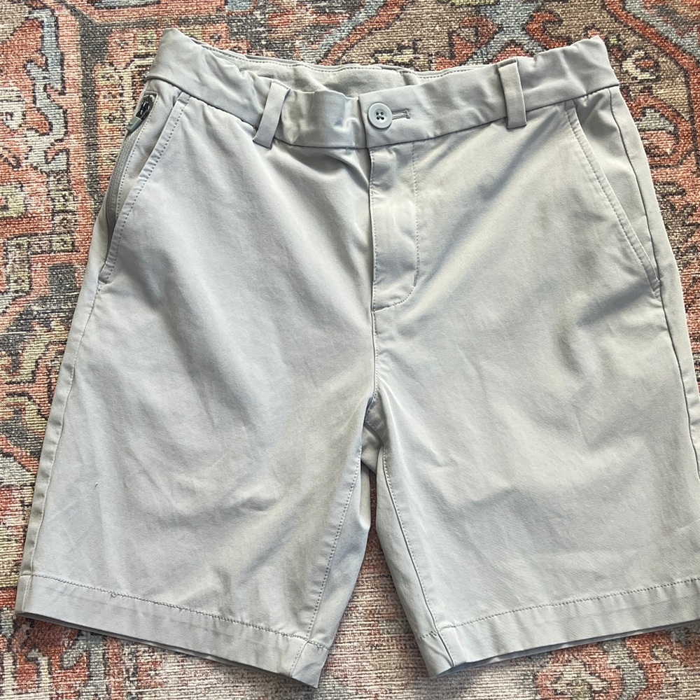 Vineyard Vines boys performance shorts.